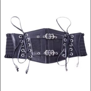 Retro Gothic Casual High Waist Corset Belt 