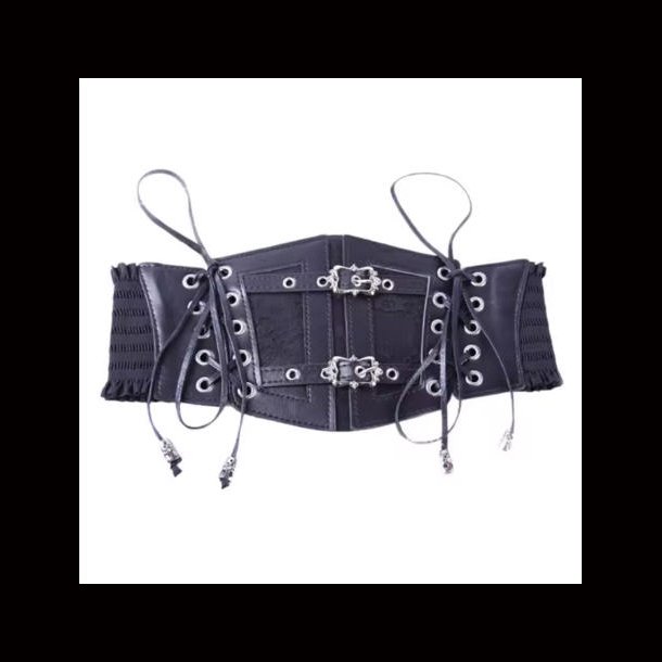 Retro Gothic Casual High Waist Corset Belt 
