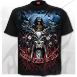 Ride Free - T-Shirt Black