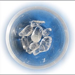 Rock crystal Tumbled Stones assorted 