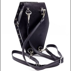 Rose Coffin Bag by Heartless