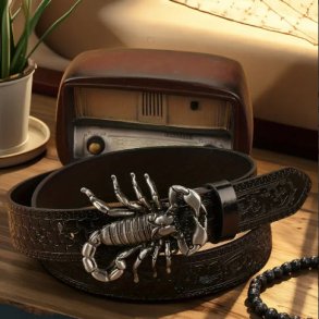 Scorpion Buckle Belt