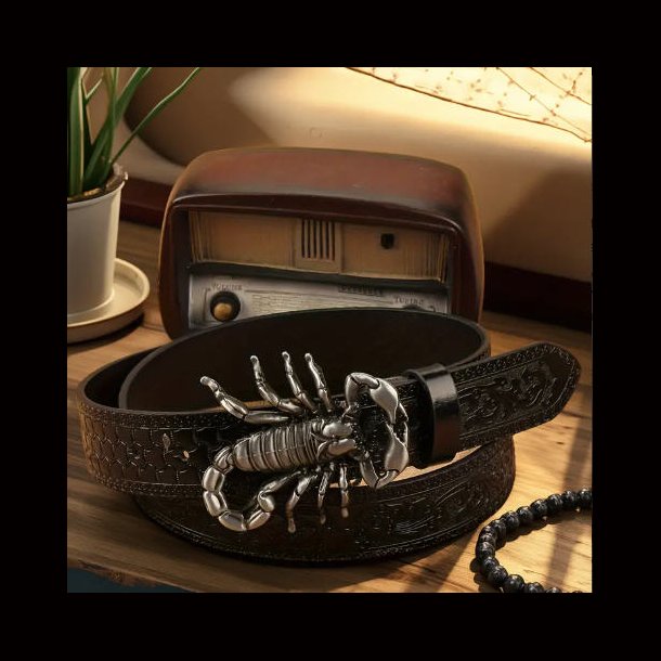 Scorpion Buckle Belt