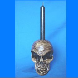 Skull Candle Holder
