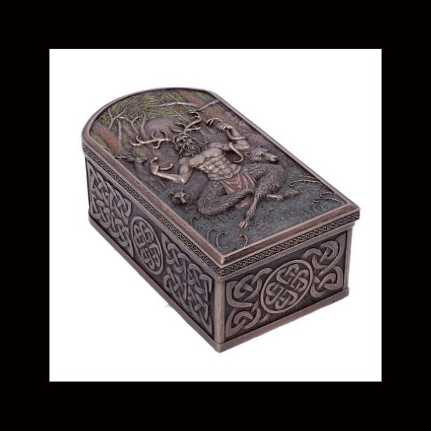 Secrets of Cernunnos Horned God Trinket Box