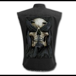 See No Evil - Sleeveless Stone Washed Worker