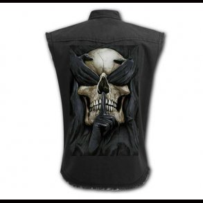 See No Evil - Sleeveless Stone Washed Worker