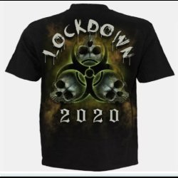 Self Isolation short sleeve T shirt from Spiral Direct