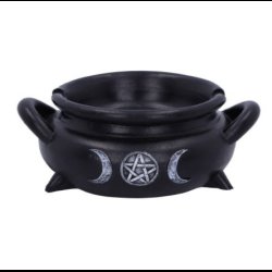 Cauldron Bubble Witch Wiccan Incense Stick Burners