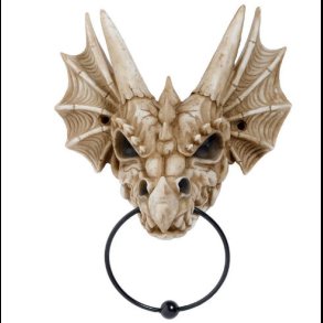 Shadows of Darkness Dragon Skull Door Knocker