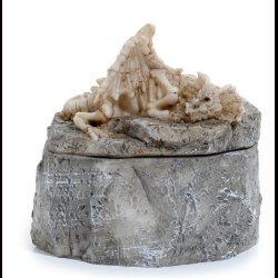 Shadows of Darkness Sleeping Bones Dragon Skeleton Trinket Box