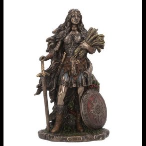 Sif Goddess of Earth and Family Bronze Figurine 