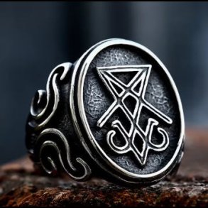 Sigil of Lucifer Symbol Ring