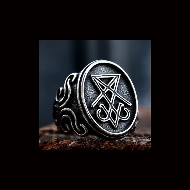 Sigil of Lucifer Symbol Ring