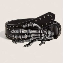 Skeleton Hand Women's Gothic Belt