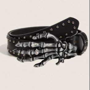 Skeleton Hand Women's Gothic Belt