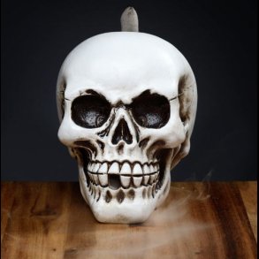 Skull Backflow Incense Burner  