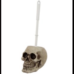 Skull Head Toilet Brush