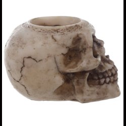 Skull Tea Light Candle Holder
