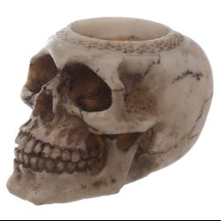 Skull Tea Light Candle Holder