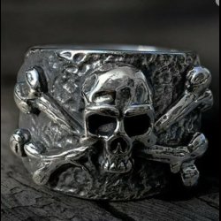 Skull and Crossbones Ring