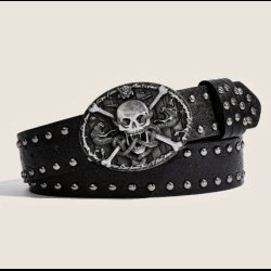 Skull and Octopus Belt
