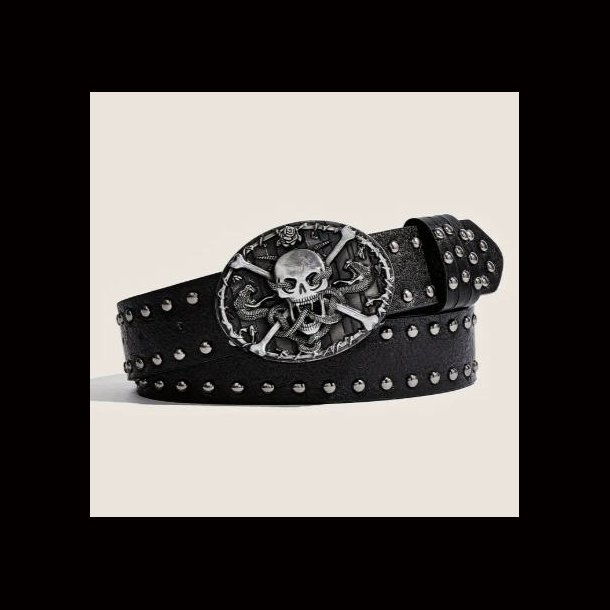 Skull and Octopus Belt