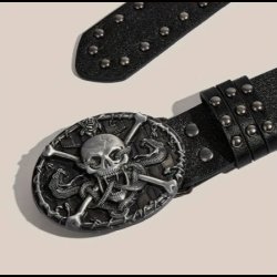 Skull and Octopus Belt
