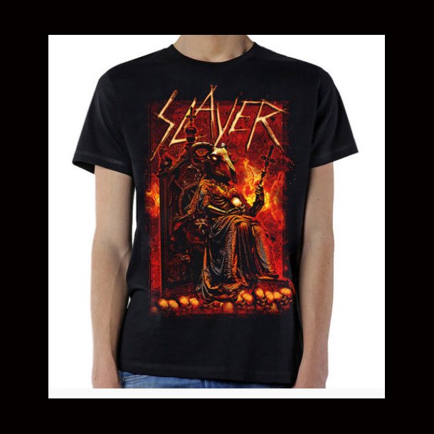 Slayer Unisex T Shirt Goat Skull