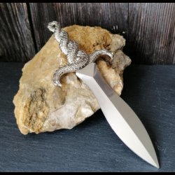 Snake athame, dagger
