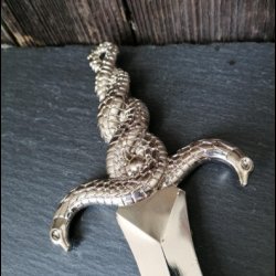 Snake athame, dagger