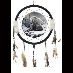 Snow Kisses Dreamcatcher Lisa Parker