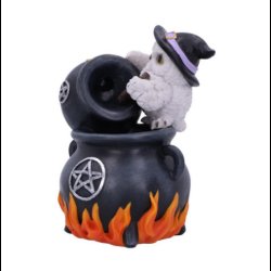 Snowy Brew Backflow Incense Burner 17cm