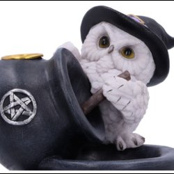 Snowy Brew Backflow Incense Burner 17cm
