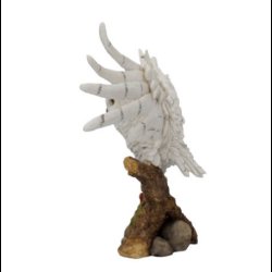 Snowy Rest Beautiful Snowy Owl Figure 38cm