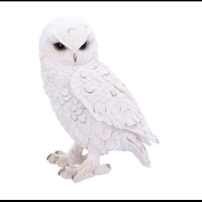 Snowy Watch Large White Owl Ornament 20cm