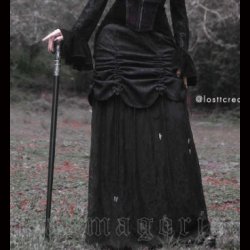 Soleil Noir Skirt by Punk Rave