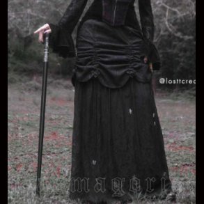 Soleil Noir Skirt by Punk Rave