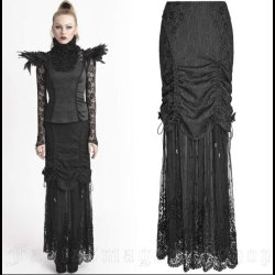 Soleil Noir Skirt by Punk Rave