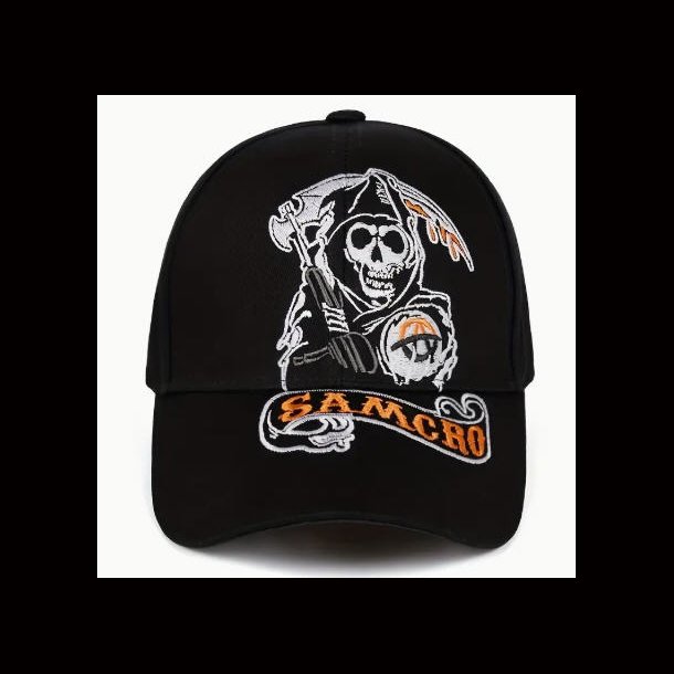 Sons Of Anarchy Ghost Baseball Cap