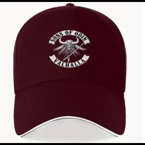 Sons Of Odin Baseball Cap Claret