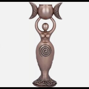 Spiral Goddess Candle Holder
