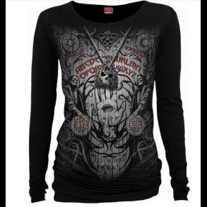 Spirit Board  - Womens Longsleeve Viscose Top