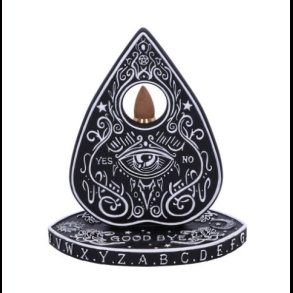 Spirit Board Planchette Backflow Incense Burner 15cm