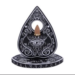 Spirit Board Planchette Backflow Incense Burner 15cm