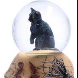 Spirits of Salem Snow Globe by Lisa Parker