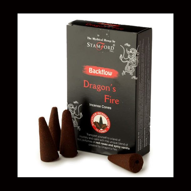 Stamford Backflow Incense Cones - Dragons Fire