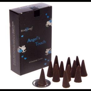 Stamford Black Incense Cones - Angels Touch
