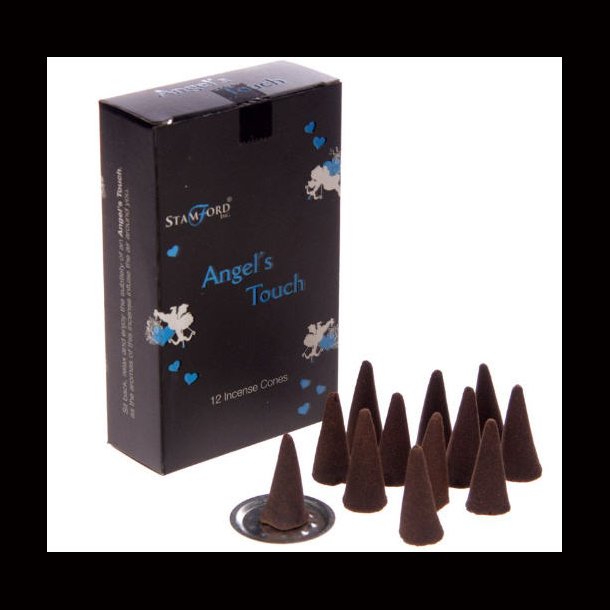 Stamford Black Incense Cones - Angels Touch