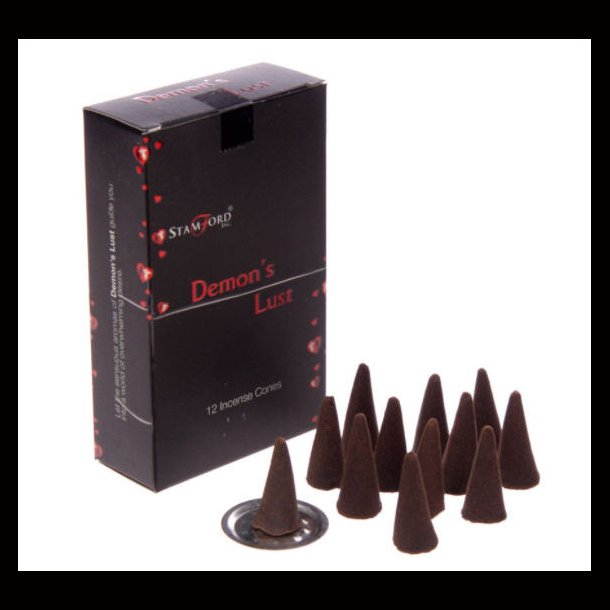 Stamford Black Incense Cones - Demons Lust